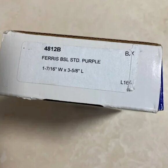 Carving Wax Ferris File-A-Wax Slices, 1Pound Assortment Purple Design Wax Model - Picture 4 of 6